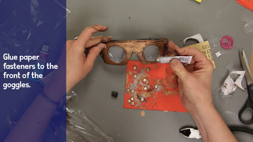 Steampunk Goggles Process 1
